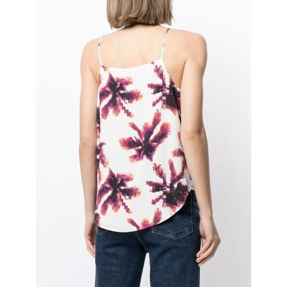 EQUIPMENT NWT !! Cami Floral White Multicolor Size Medium Women’s Isabeau - Picture 7 of 13